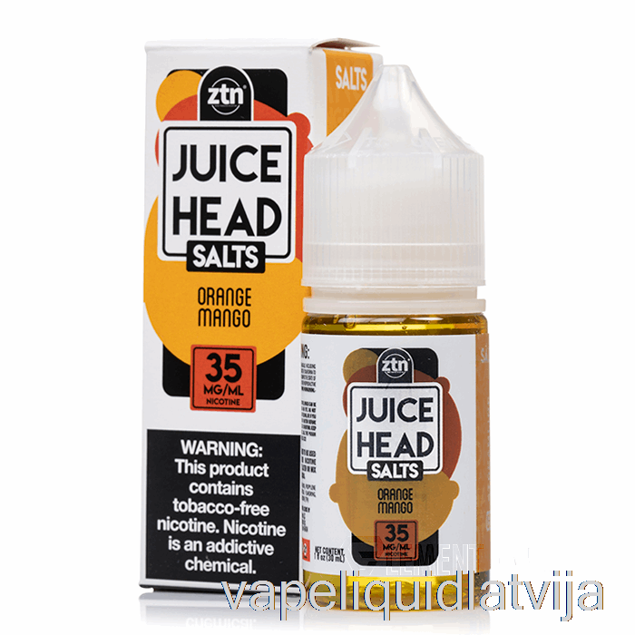 Apelsīnu Mango - Sulas Galvas Sāļi - 30ml 50mg Vape šķidrums